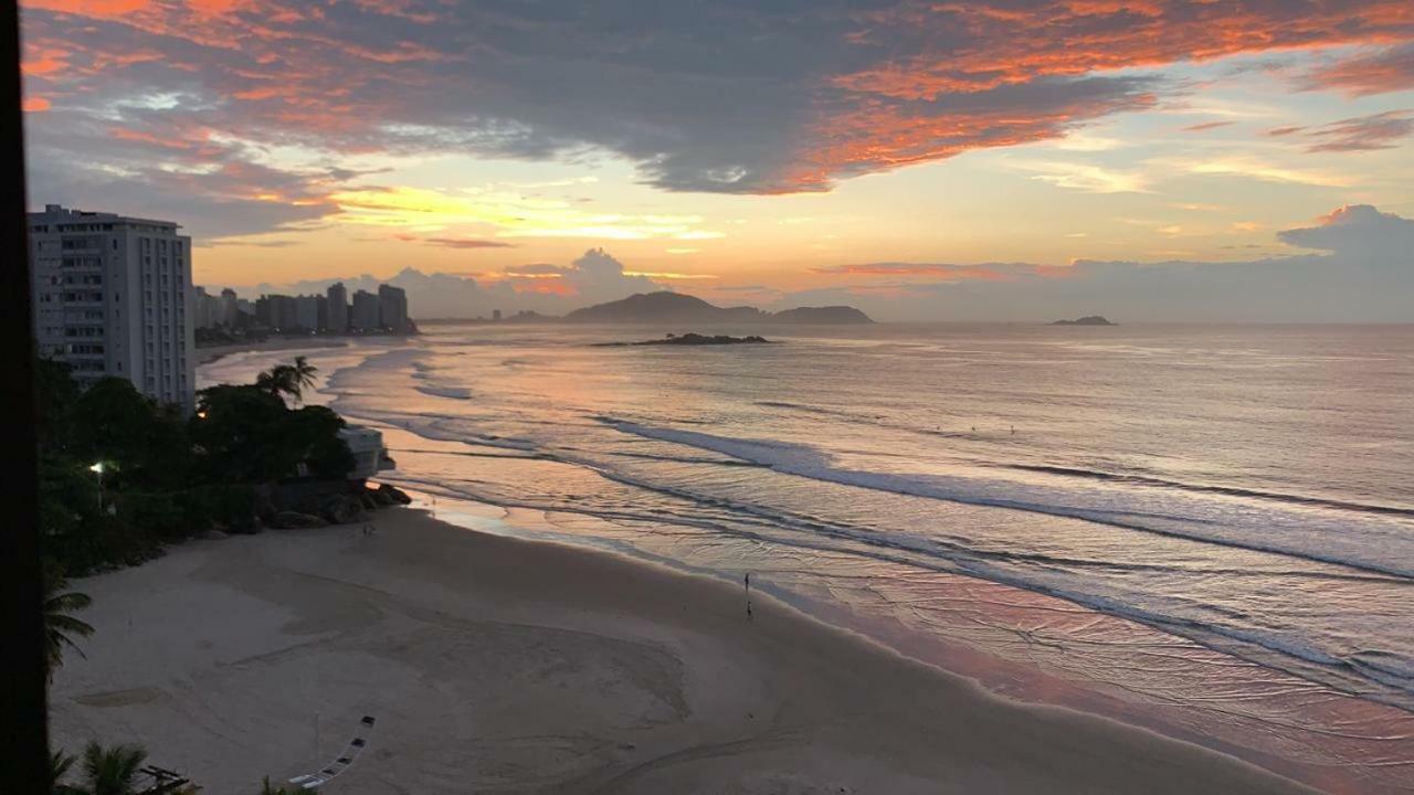 Apto Guaruja De Frente Para O Mar - Praia Asturias מראה חיצוני תמונה
