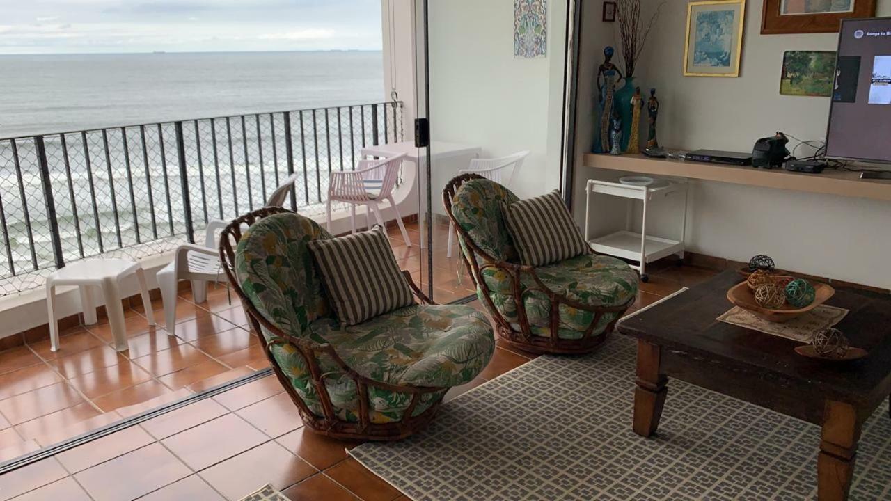 Apto Guaruja De Frente Para O Mar - Praia Asturias מראה חיצוני תמונה